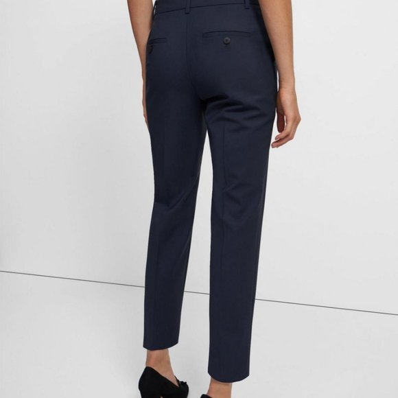 THEORY navy blue dress pants. SZ 4 - Picture 2 of 11